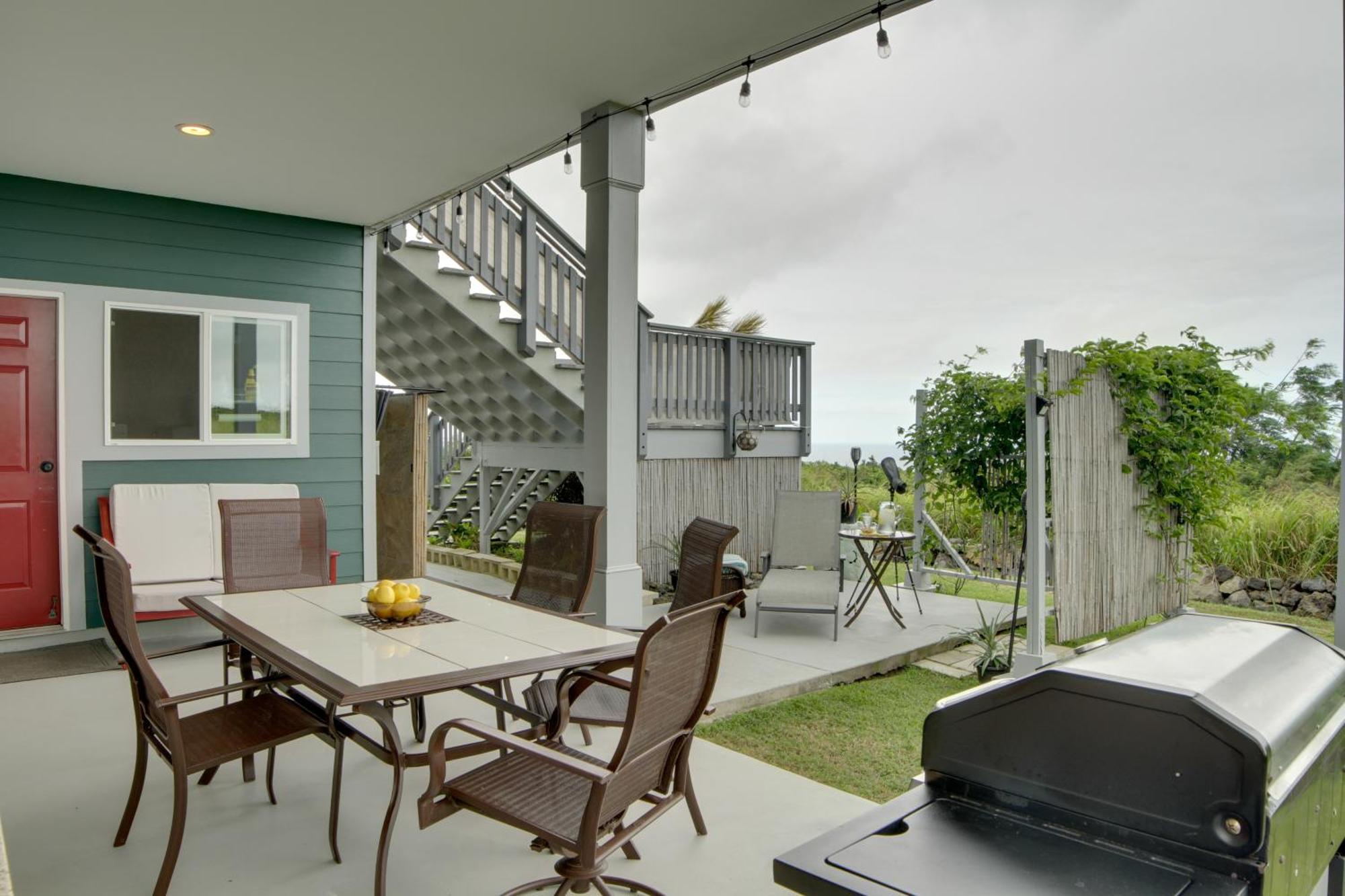 The Aloha Green House Retreat With Ocean Views! Naalehu Exterior foto