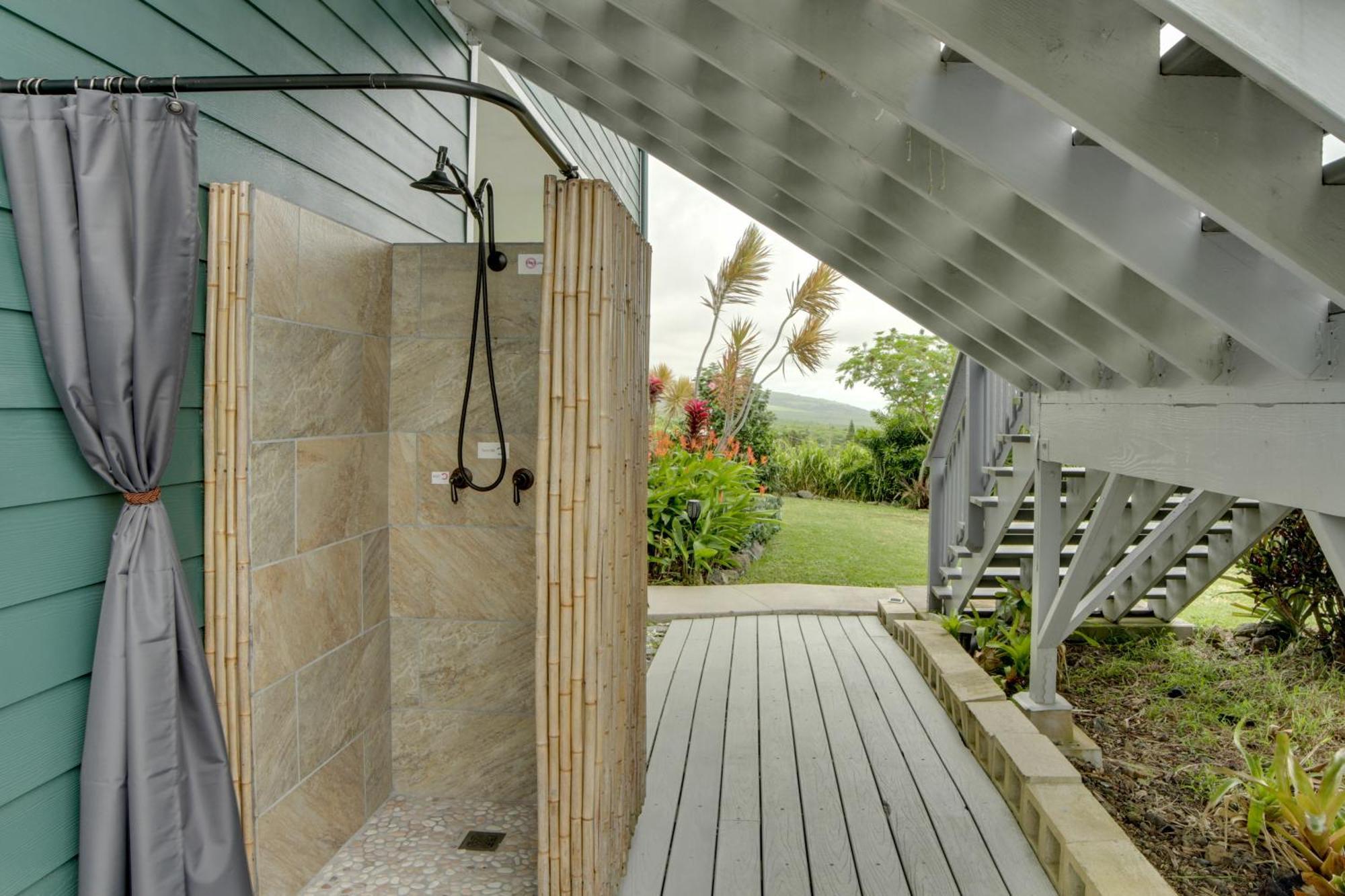 The Aloha Green House Retreat With Ocean Views! Naalehu Exterior foto